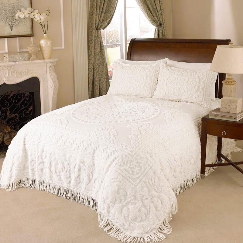 Beatrice Home Fashions Medallion Cotton Pillow Sham