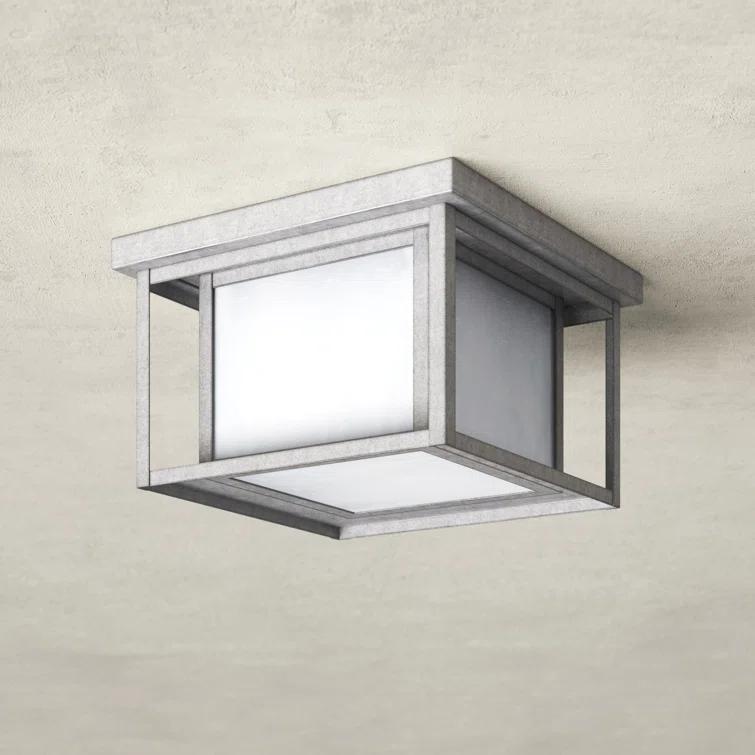 Vermont Square Outdoor Flush Mount