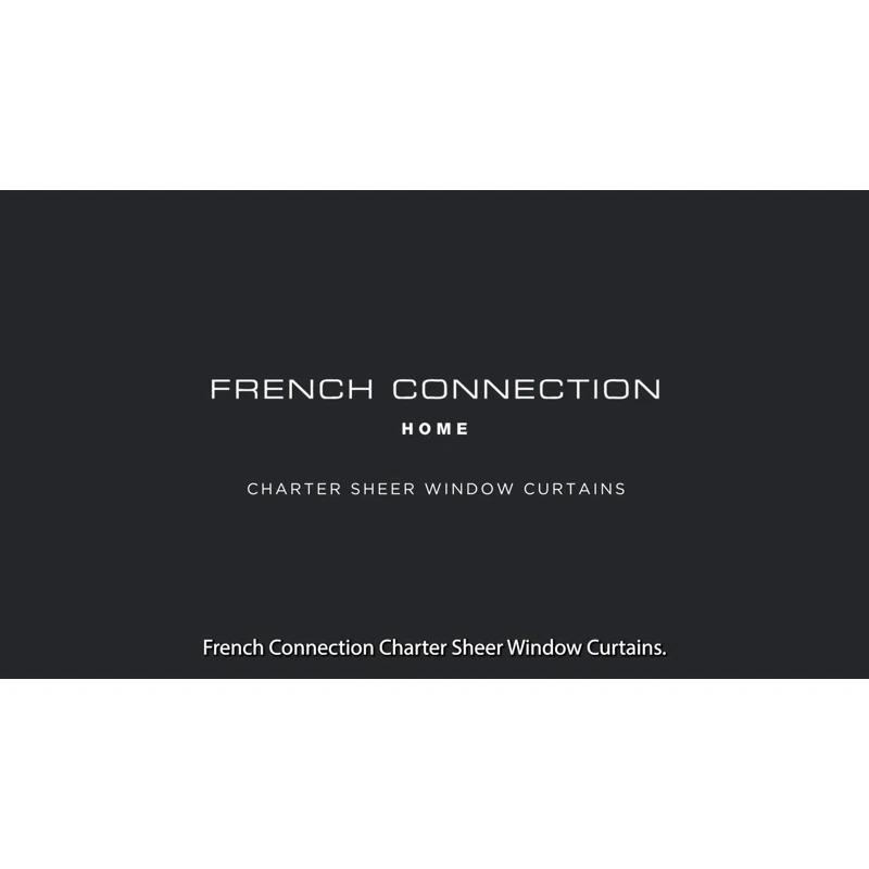 Solid Semi-Sheer Curtain Panels (Set of 2)