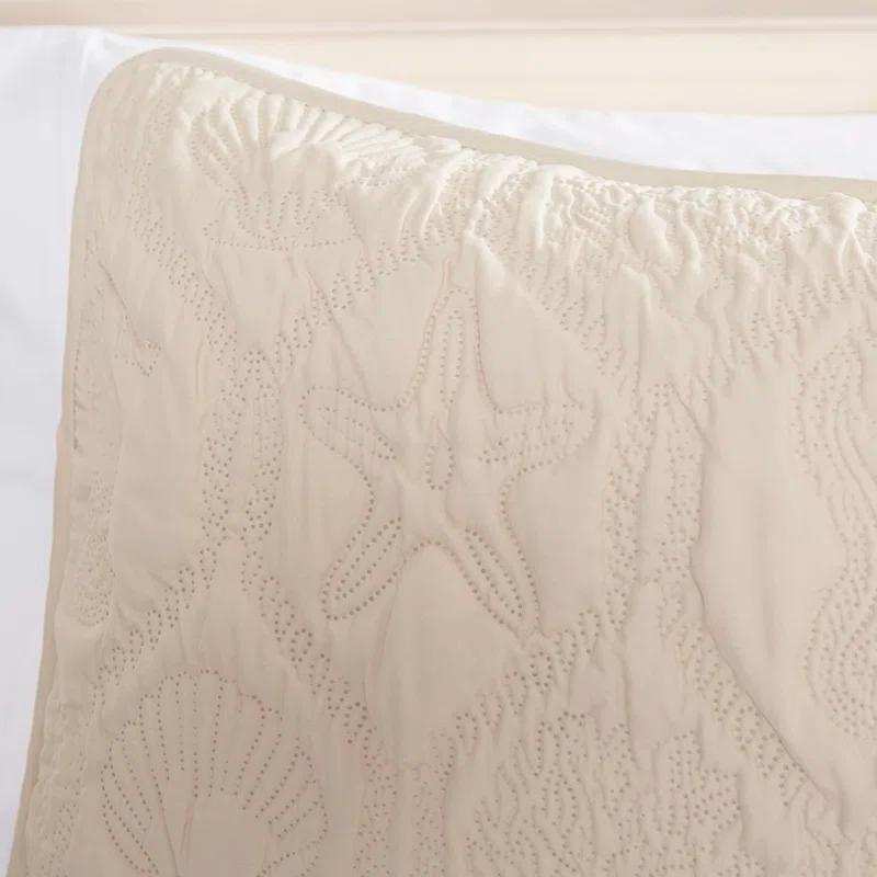 VCNY Shore 3-Piece Embossed Quilt Set