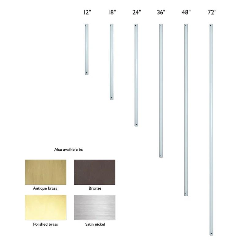 Design House 153478 Downrod Ceiling Fan Extension