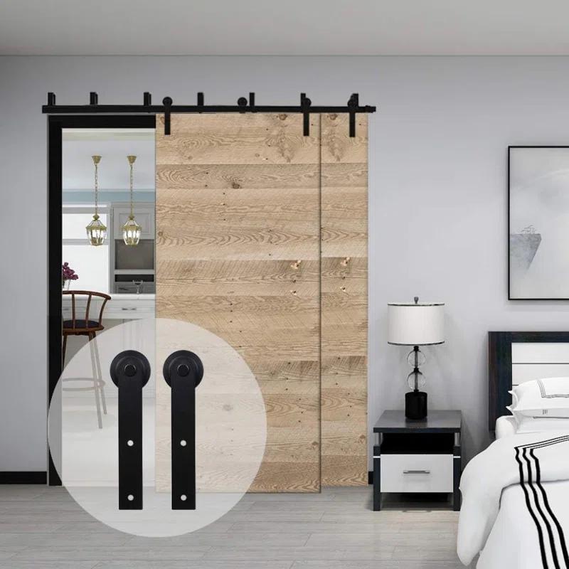 Lazio Double Door Barn Door Hardware Kit