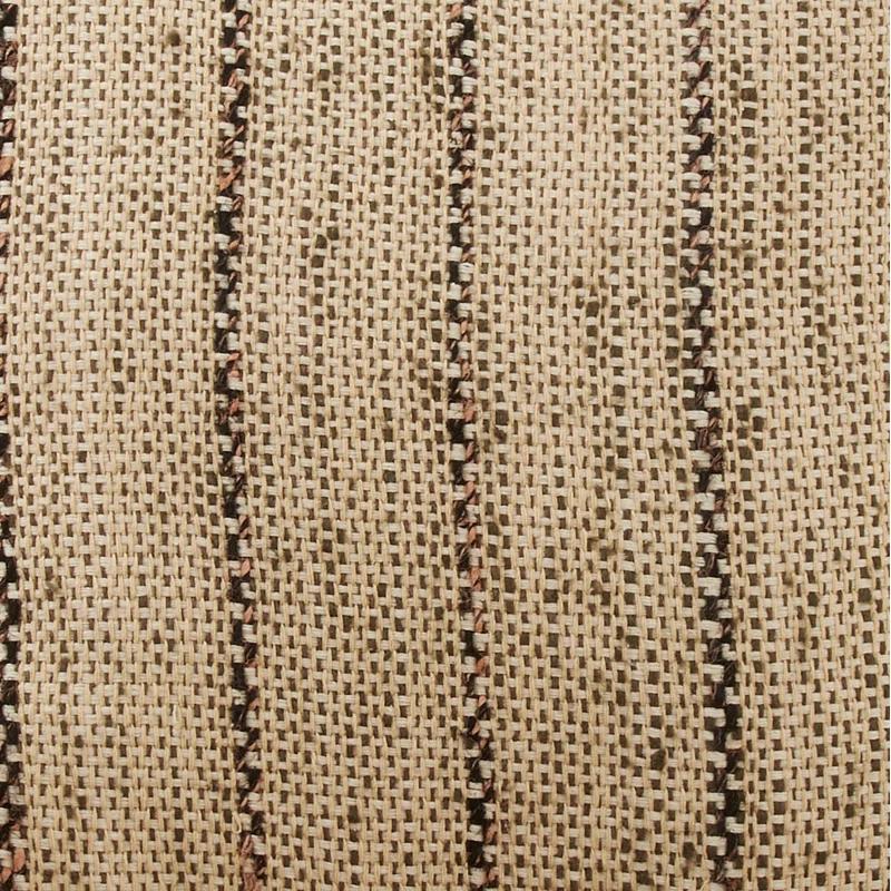 Saro Hugh Collection Striped Cotton Throw Pillow