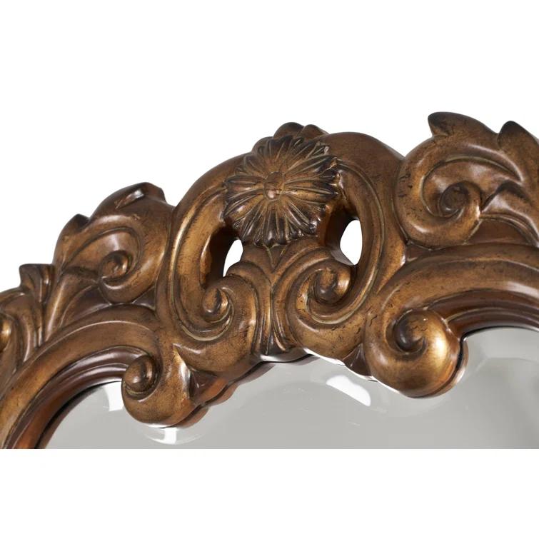 Michael Amini Villa Valencia 1 - Drawer Solid Wood Bachelor's Chest in Brown