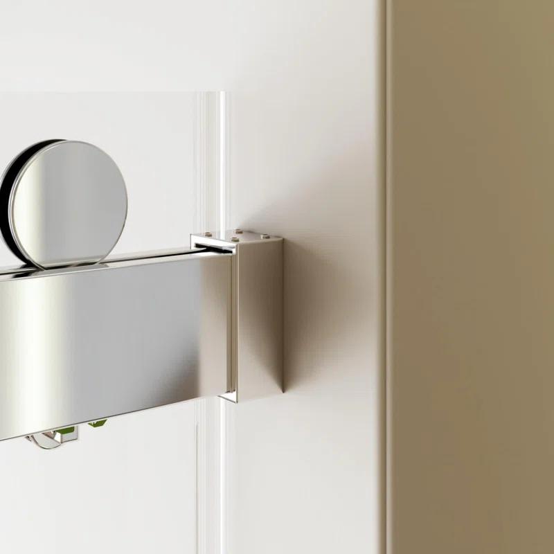 56-60"W x 76"H Double sliding shower door with 10 mm tempered glass