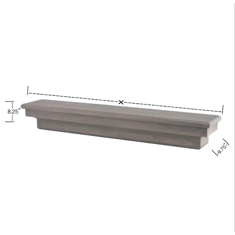 Dogberry Collections Dogberry Collections French Corbel Mantel Shelf
