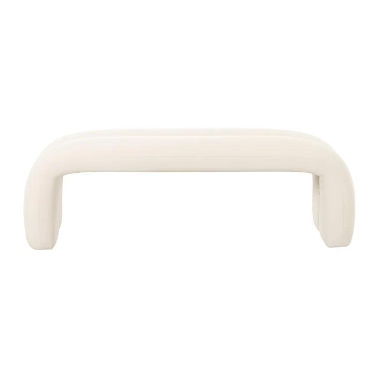 TOV Furniture Kenya Polyester Upholstered Bench