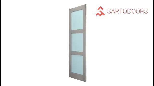 Lucia Frosted Glass Standard Door Slab