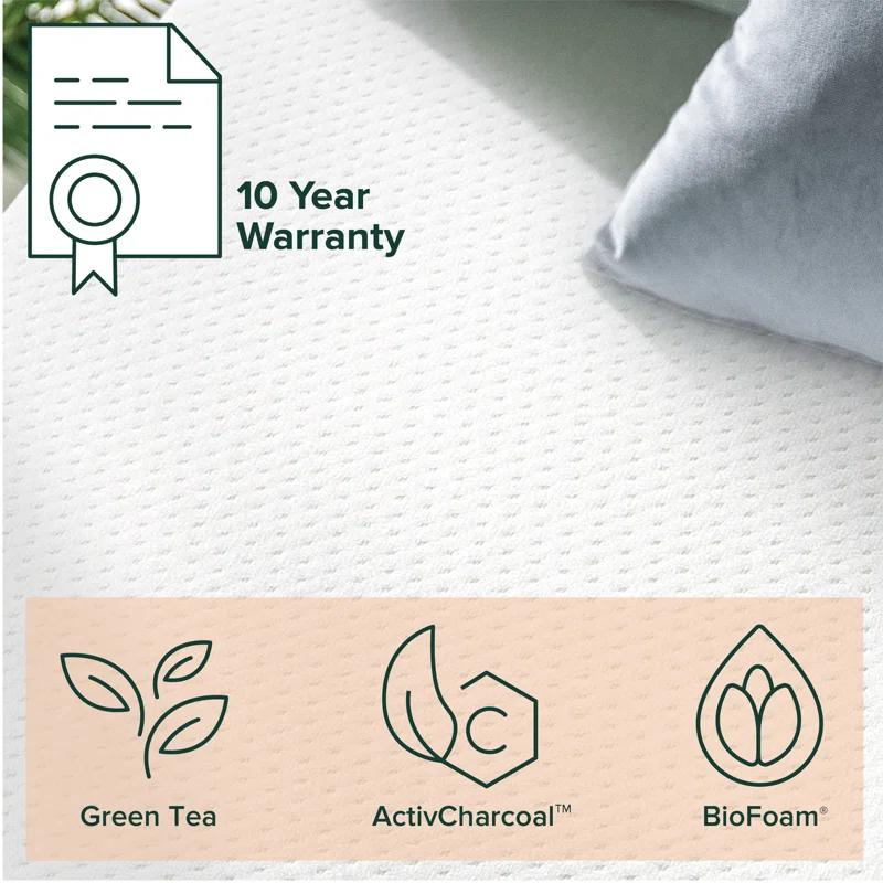 Zinus Zinus Medium Firm Green Tea Memory Foam Mattress