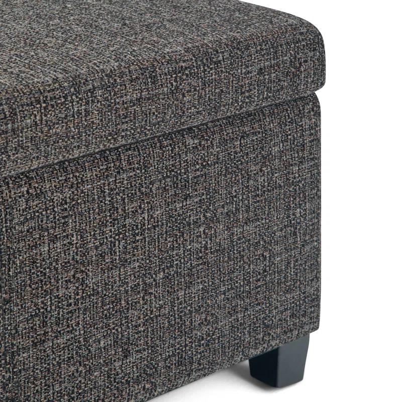 Simpli Home Avalon Storage Ottoman Bench,Assembled