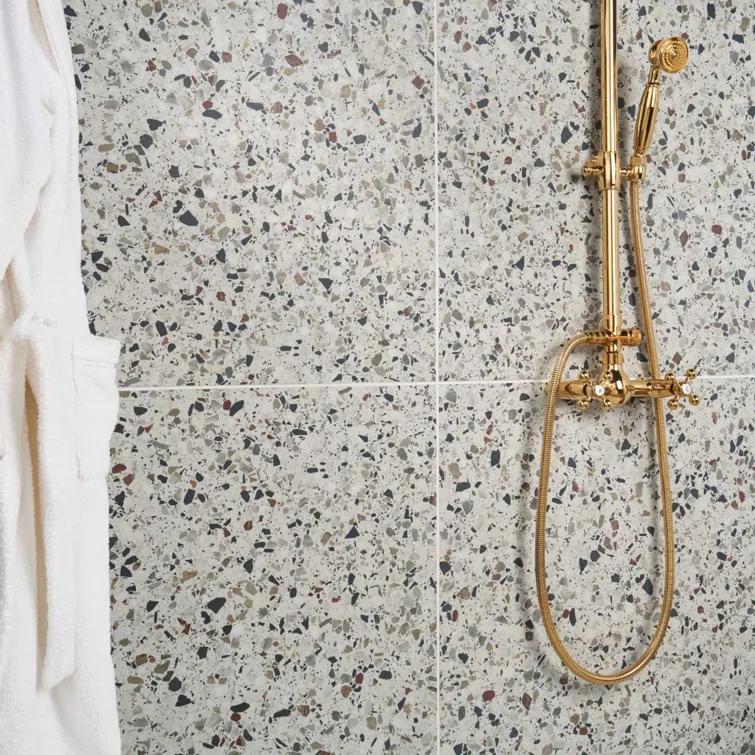 Lane 23" x 23" Porcelain Patterned Wall & Floor Tile (15.49 sq. ft. / box)