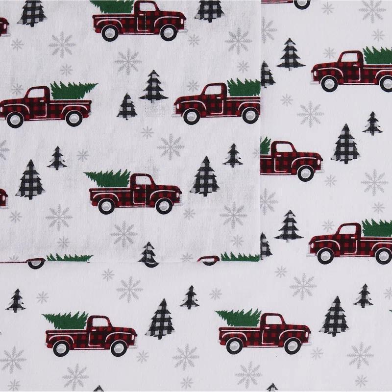 Truly Soft Holiday Novelty 100% Cotton Standard Sheet Set