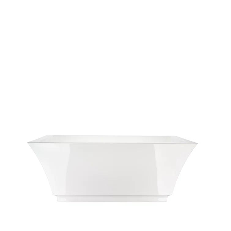 Orion 59'' x 30'' Freestanding Soaking Acrylic Bathtub