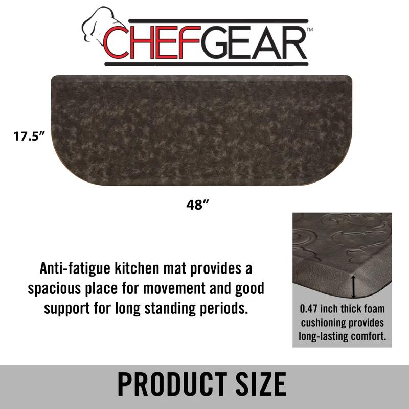 Chef Gear Embossed Soothing Comfort Anti-Fatigue Mat