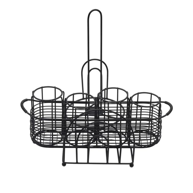 Gourmet Basics by Mikasa Gourmet Basics by Mikasa Gourmet Basics Art Deco Picnic Buffet Caddy with Paper Towel Holder