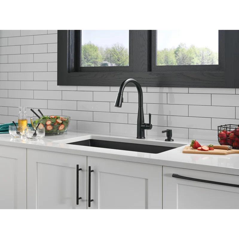 Delta 9113TL-BL-DST Essa Touch2O Kitchen Sink Faucet with Touchless Technology