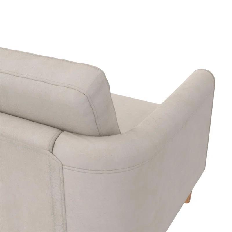 Mr. Kate Moon 73.5" Upholstered Sofa with Curved Back