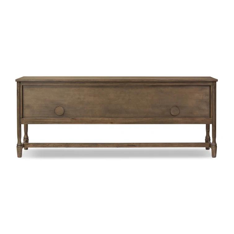 Bari Sideboard by Amber Lewis x Four Hands - Weathered Oak / 84"W