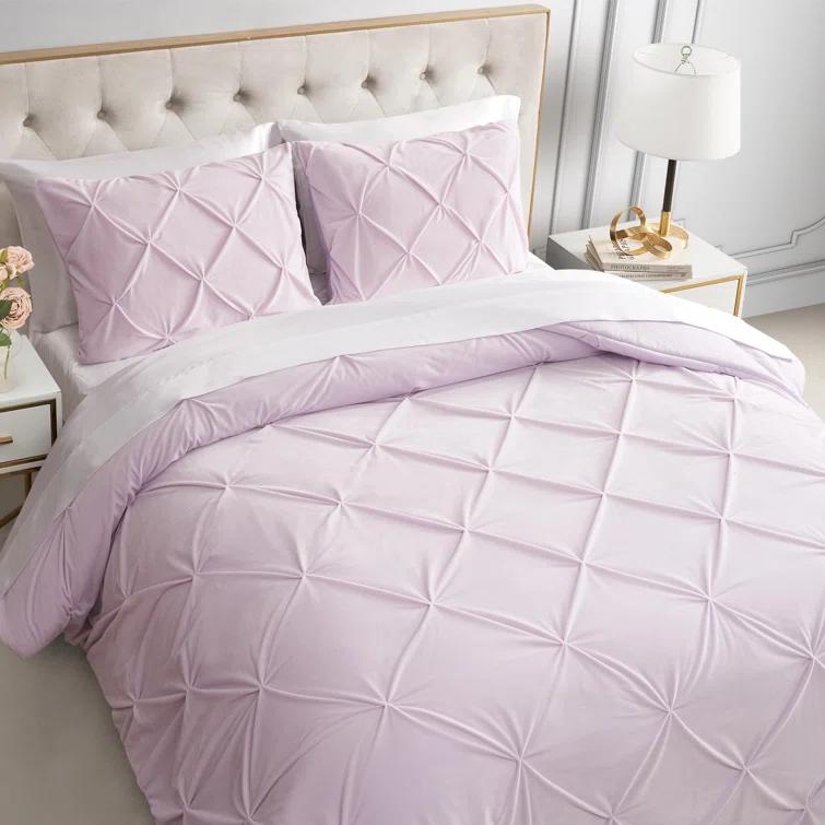 Juicy Couture Juicy Couture Kiss Pleat Plush Micromink Comforter Sets