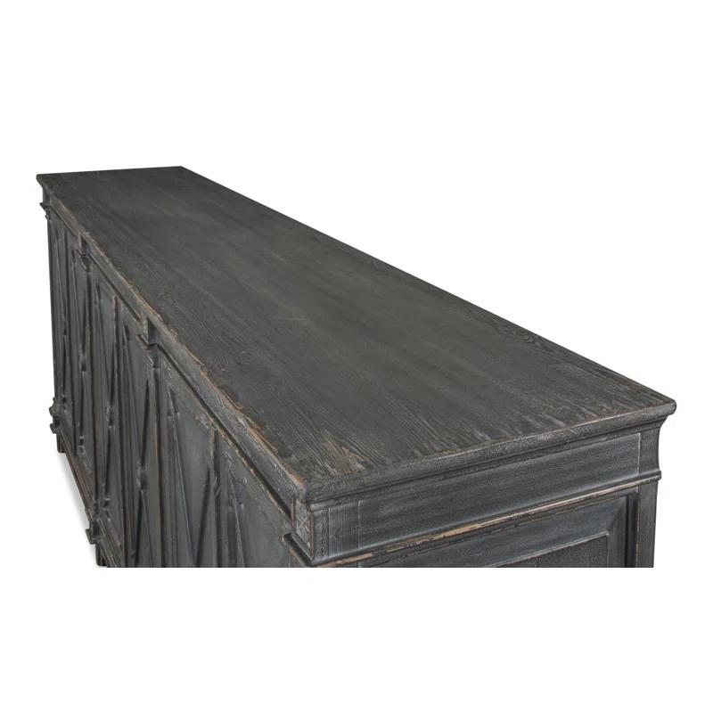 Marksman 96'' Solid Wood Sideboard