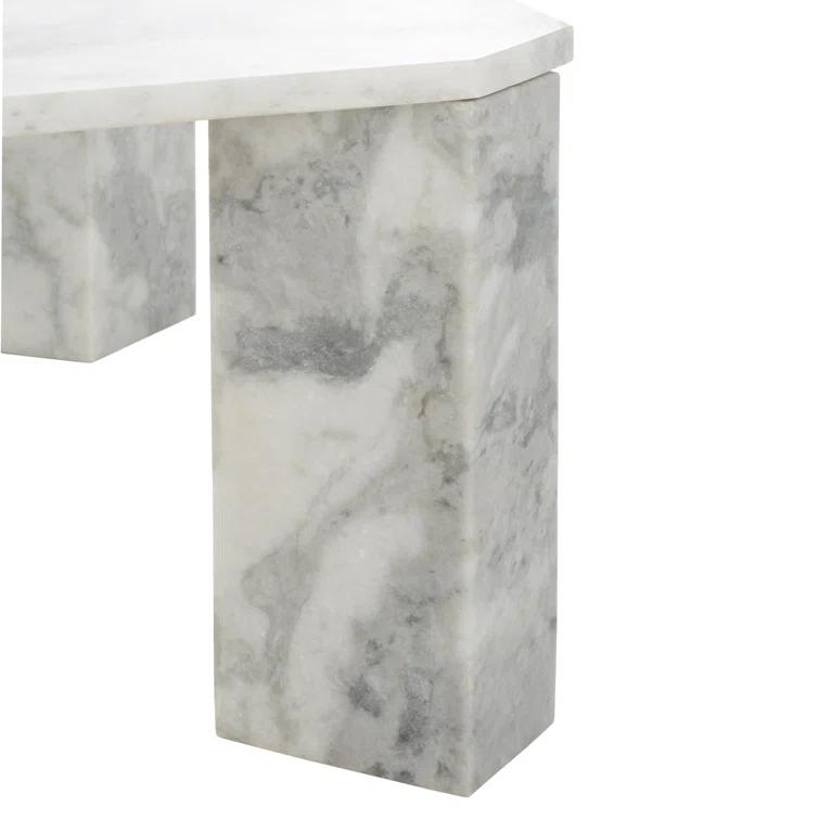 Ghislaine Genuine Marble Coffee Table