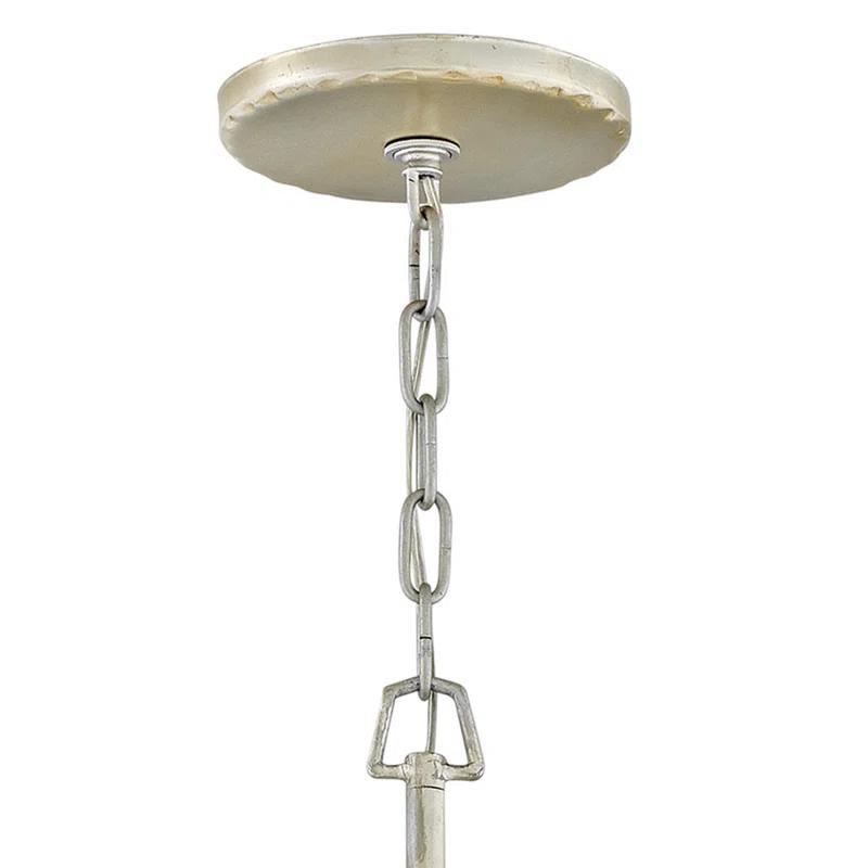 Fredrick Ramond Lighting - Farrah-6 Light Medium Drum Chandelier in Transitional