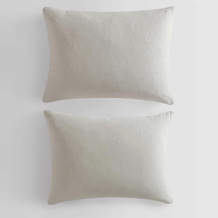 Calvin Klein Calvin Klein Seersucker Reversible 3 Piece Duvet Cover Set