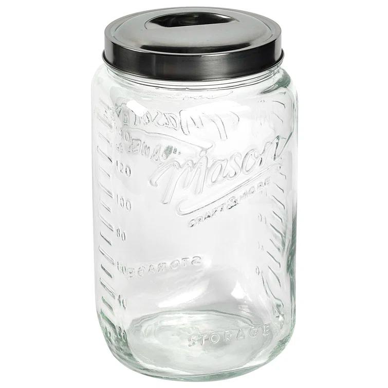 Mason Craft & More Vintage Storage Jars Glass Jar