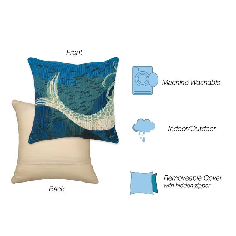 Liora Manne Marina No Decorative Addition Indoor/Outdoor Throw Pillow