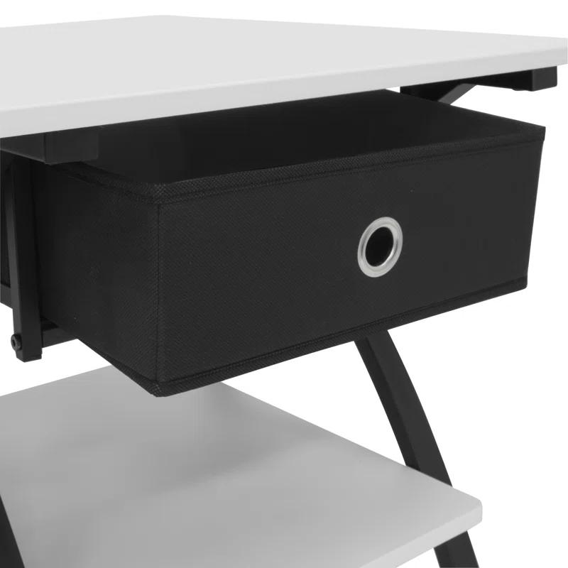 Sew Ready 56.8'' x 23.5'' Sewing Table with Sewing Machine Platform