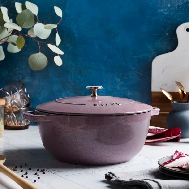 Staub ® Lilac Cast Iron 5-Qt. Essential French Oven