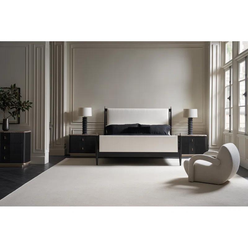 Caracole Modern Rhythm Upholstered Standard Bed