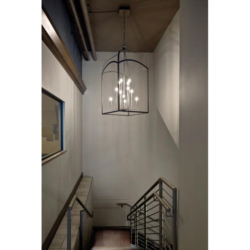 Hinkley Clarendon 12 - Light Lantern Tiered Chandelier