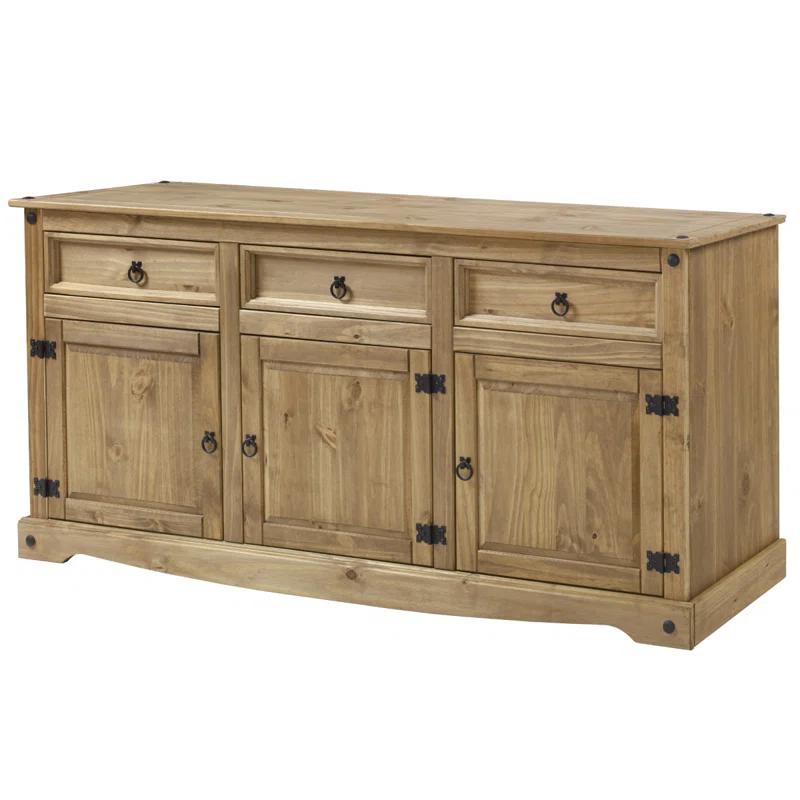 Corona 65.91'' Solid Wood Sideboard
