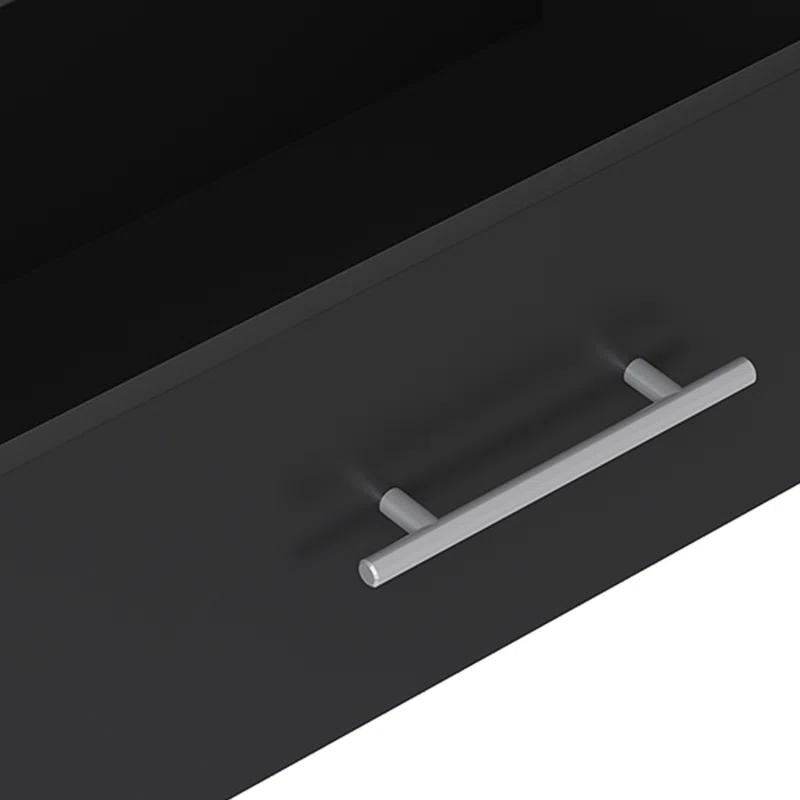 HOMEIBRO 2 Drawer Short Tower Closet Unit Closet System