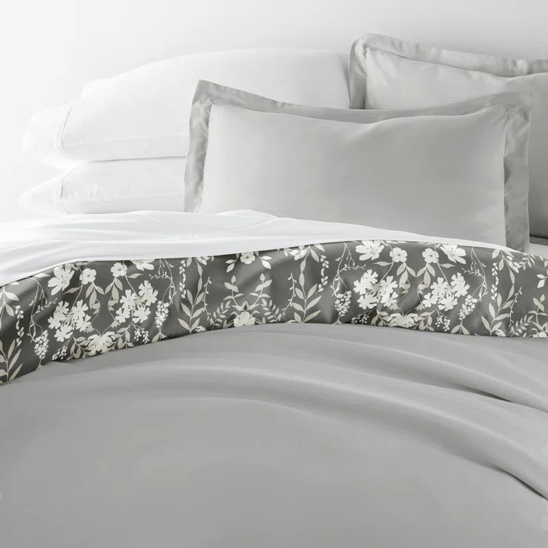 Secret Garden Pattern Reversible Duvet Cover Set