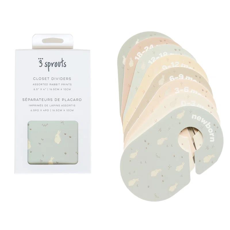 3 Sprouts 3 Sprouts Baby Closet Dividers (Newborn To 24 Months) – Pack Of 8