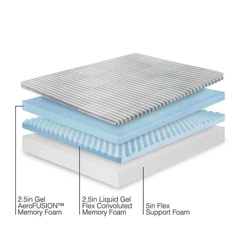 BodiPEDIC Bodipedic Support Gel Memory Foam Mattress-in-a-Box