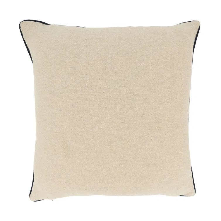 Saro Naviguer Collection Cotton Throw Pillow