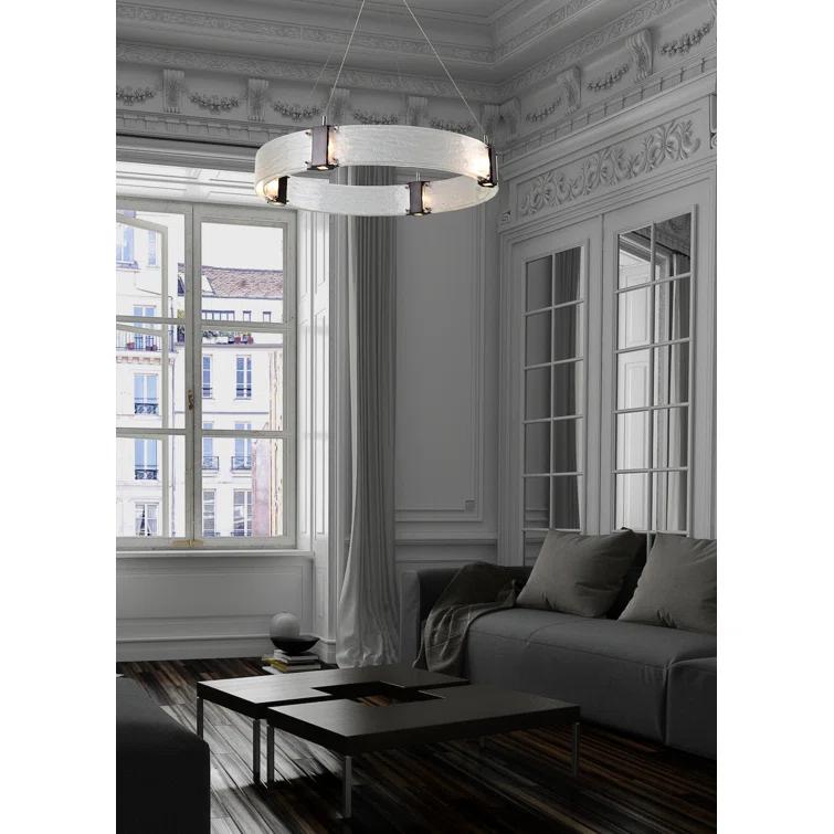 Hammerton Studio Parallel 12 - Light LED Unique/Statement Pendant