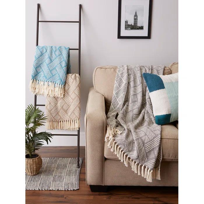 Design Imports Handmade Throw Blanket
