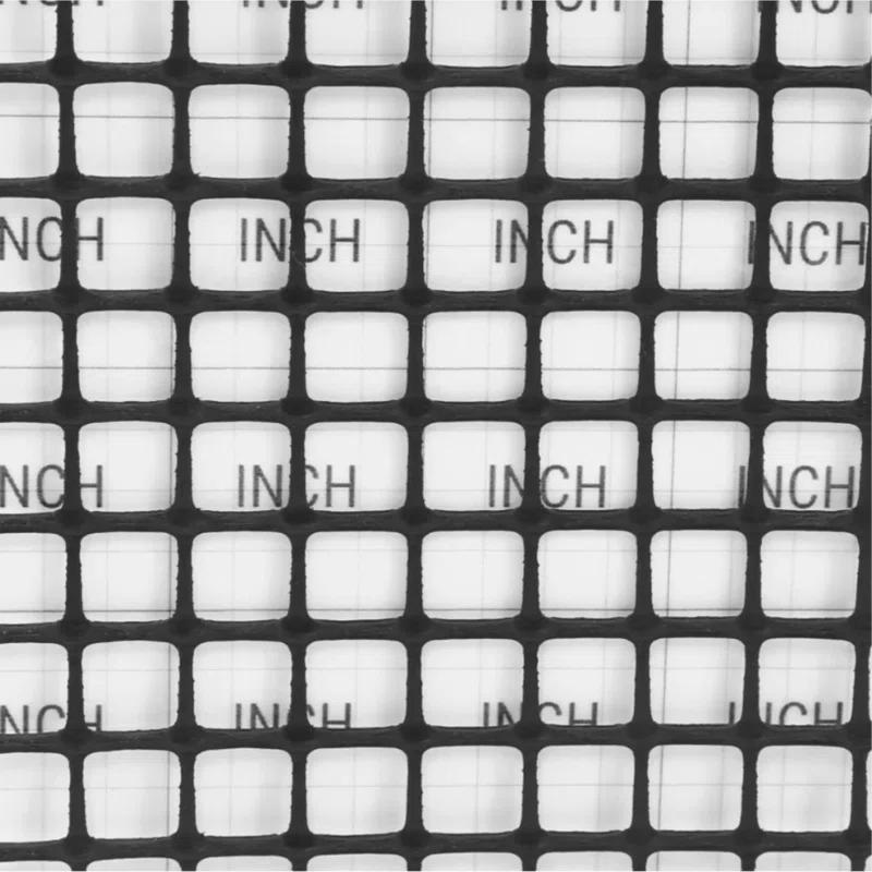 Tenax 24'' H x 180'' W Black Mesh Fencing