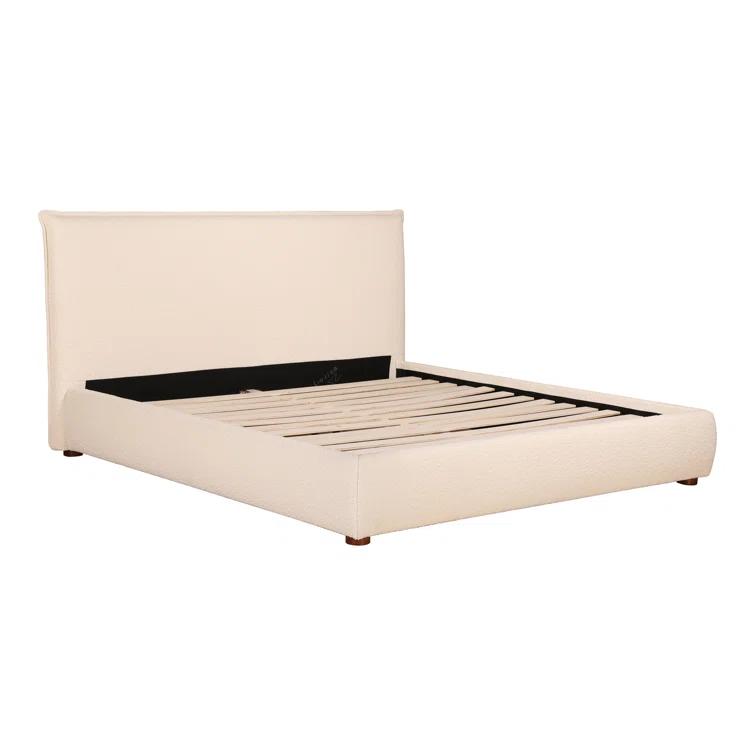 Virgil Louis Upholstered Panel Bed