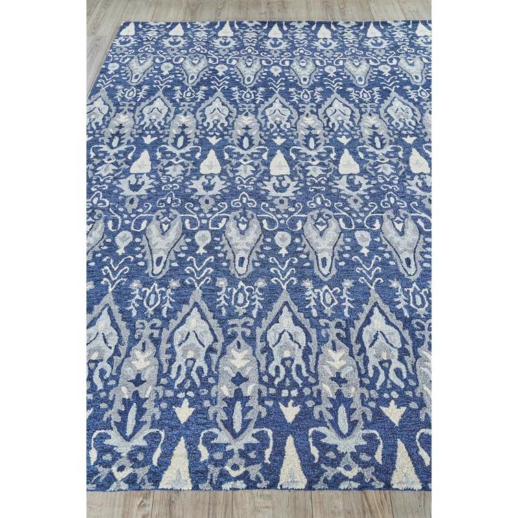 EXQUISITE RUGS Sarasota Wool Ikat Indoor Rug