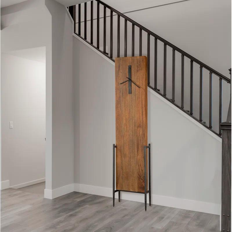 Bedford Park 76'' H Wood Floor Clock