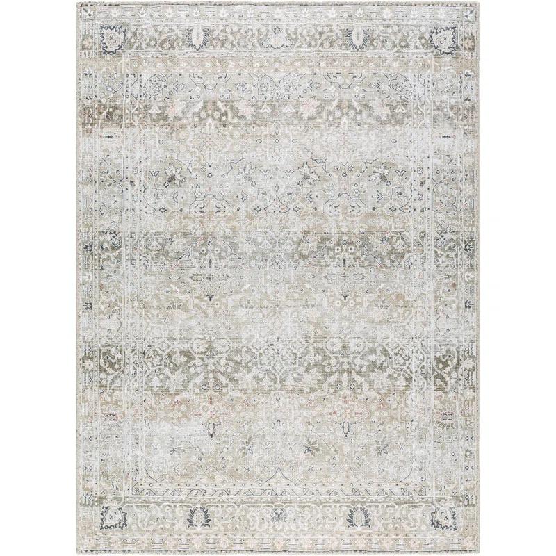 Our PNW Home x Livabliss Our PNW Home x Livabliss Machine Washable Oriental Boho Brown Area Rug