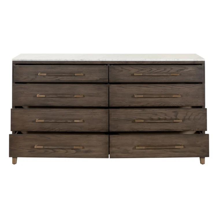 Loon Peak® Hikmet 65'' W 8 - Drawer Dresser