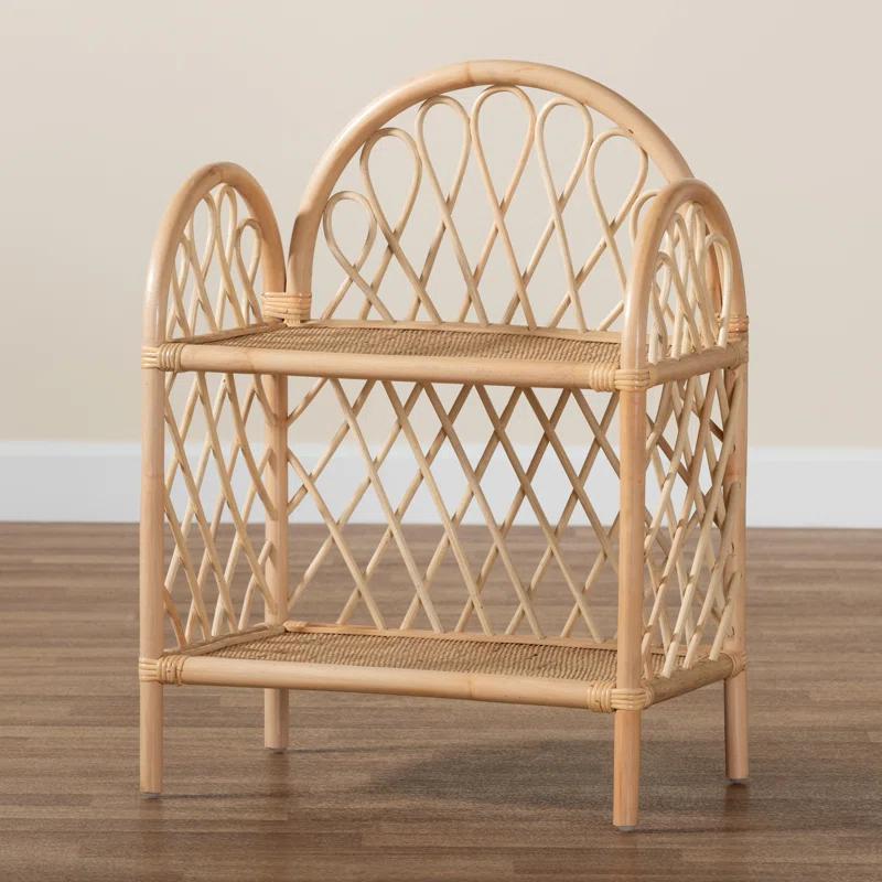 Bayou Breeze 29.7'' Tall Rattan End Table