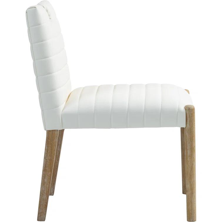 Latitude Run® Jaynia Vegan Leather Dining Side Chair (Set of 2)