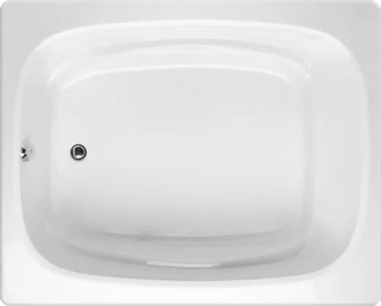 Designer Alexis 60" x 48" Soaking Acrylic Bathtub